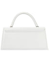 Le Chiquito Leather Tote Bag White - JACQUEMUS - BALAAN 5