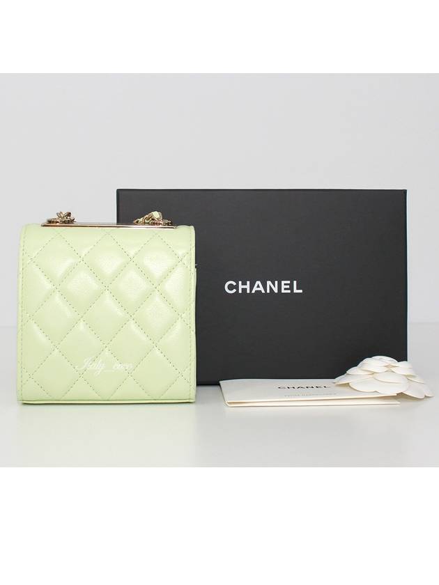 Trendy CC Mini Gold Cross Bag Melona - CHANEL - BALAAN 4