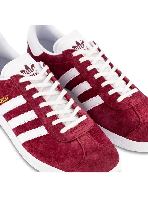 Gazelle Low Top Sneakers Burgundy - ADIDAS - BALAAN 5