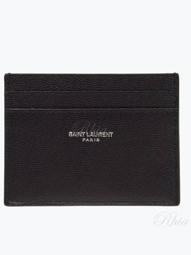 375946 BTY0N 1000 Classic Caviar Card Wallet - SAINT LAURENT - BALAAN 1