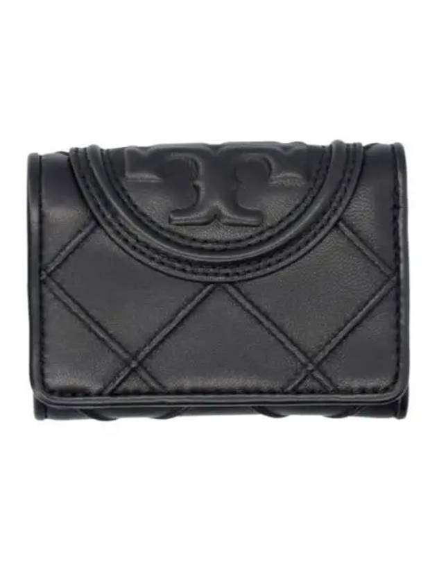 Thora Burch SMALL FLEMING SOFT FLAP WALLET 156558 001 Flam Wrap - TORY BURCH - BALAAN 1