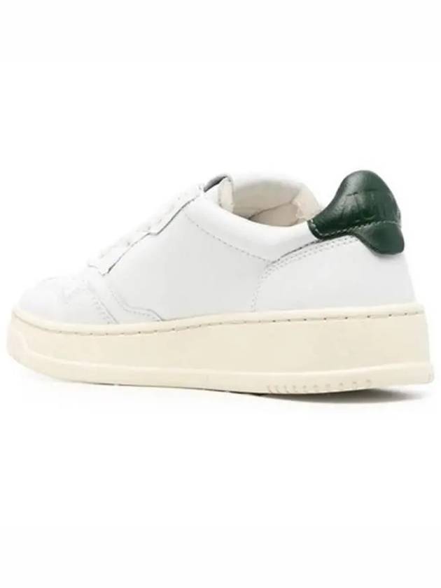 Medalist Green Tab Low Top Sneakers White - AUTRY - BALAAN 4