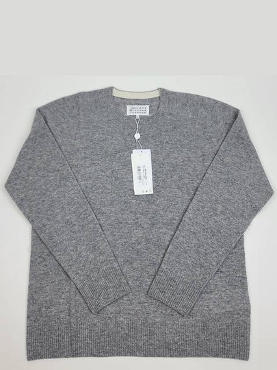 Lambswool Sweater Knit Top Grey - MAISON MARGIELA - BALAAN 2