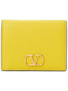 V Logo Signature Women s Half Wallet P0R39SNP 74Z - VALENTINO - BALAAN 1