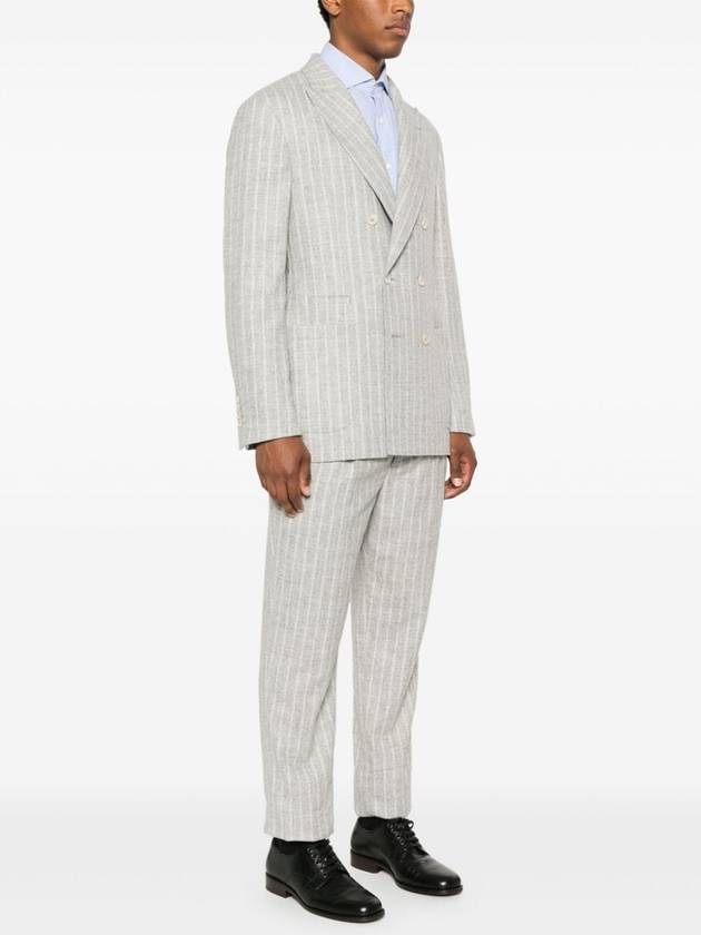 Brunello Cucinelli Suit Light Grey - BRUNELLO CUCINELLI - BALAAN 3