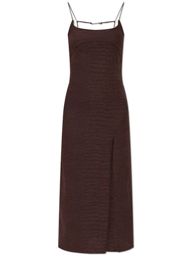 Jacquemus Strappy Dress, Women's, Brown - JACQUEMUS - BALAAN 1