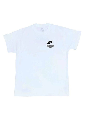 Sportswear Logo Print Short Sleeve T-Shirt White - NIKE - BALAAN 1