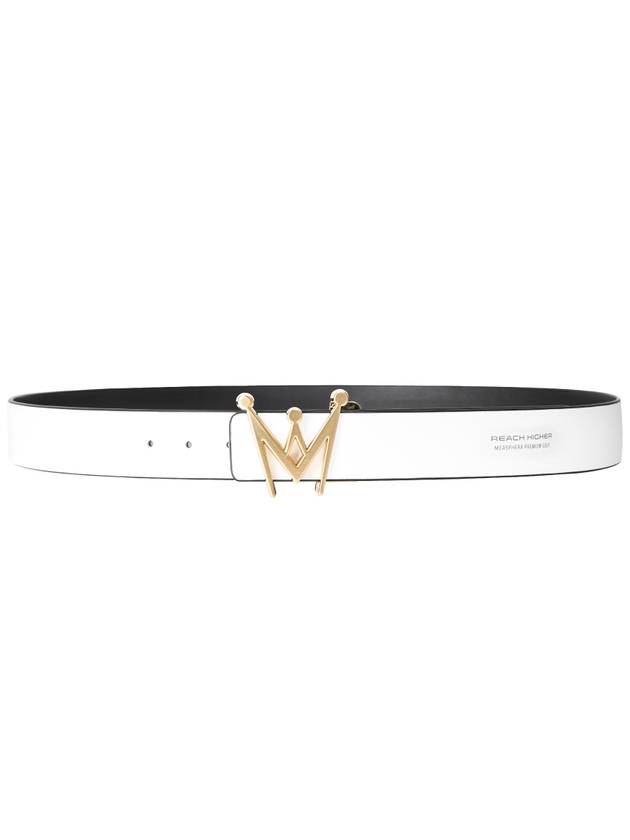 MEN'S CROWN REVERSIBLE BELT GOLD - MEASPHERA - BALAAN 3