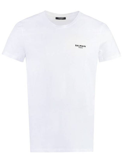 Long Sleeve T-Shirt BH1EF000BB04 GAB WHITE - BALMAIN - BALAAN 2