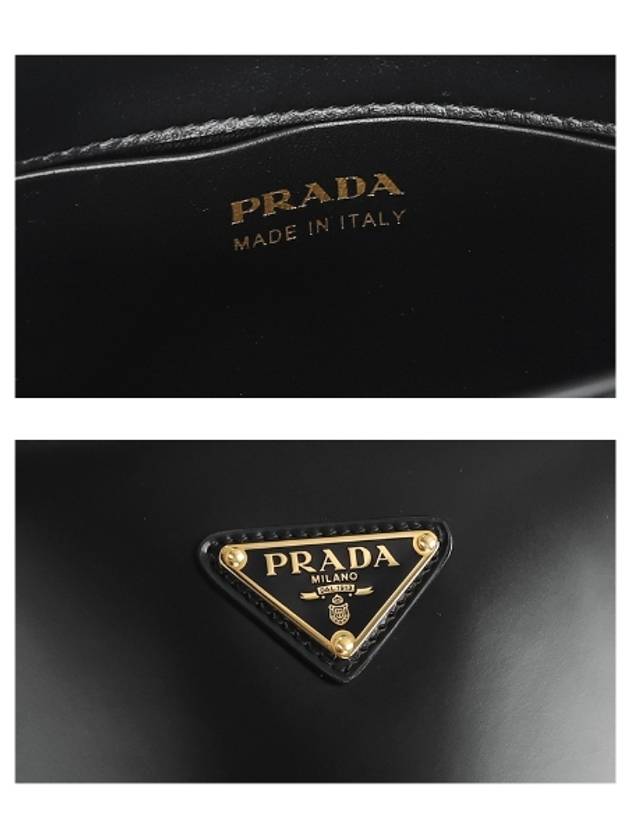 Prada Brushed Triangle Logo Women s Tote Bag 1BA401 ZO6 F0002 - DIOR - BALAAN 7