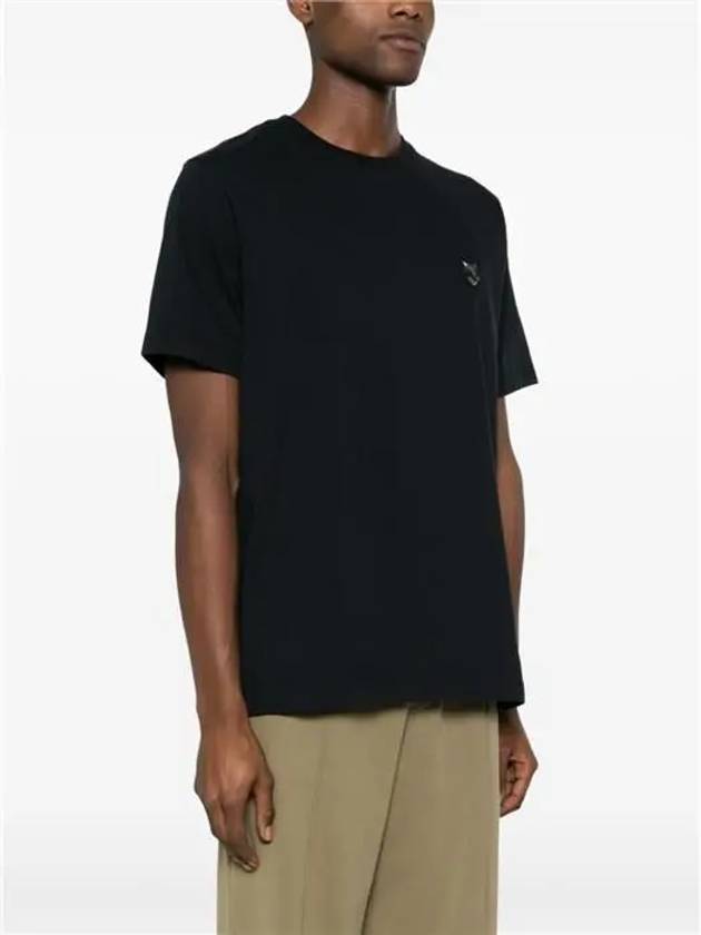 Bold Fox Head Patch Comfort Short Sleeve T-Shirt Black - MAISON KITSUNE - BALAAN 5