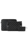 Trio Damier Graphite Canvas Messenger Bag Black - LOUIS VUITTON - BALAAN 3