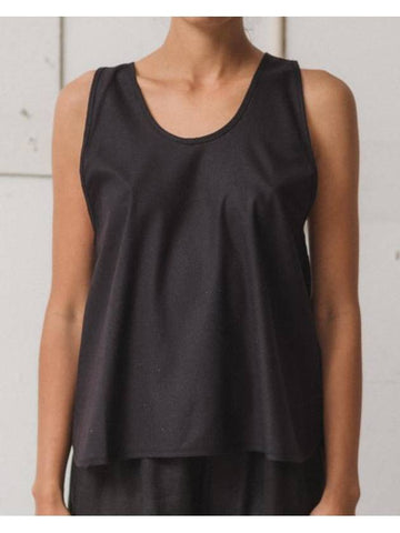 Sleeveless T Shirt 748169 Black - BASERANGE - BALAAN 1