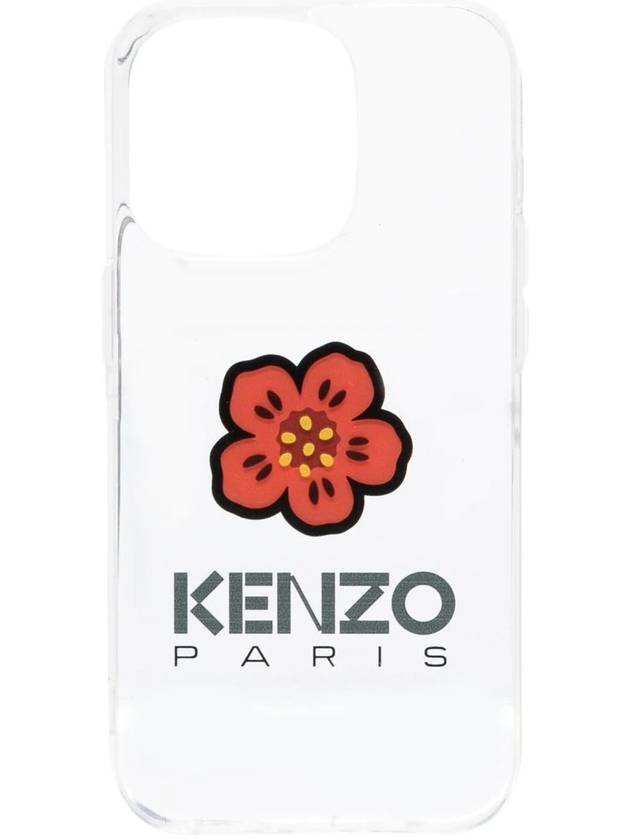 PARIS Boke iPhone 14 Pro Case Coral FD5COI14PRBF 27 - KENZO - BALAAN 2