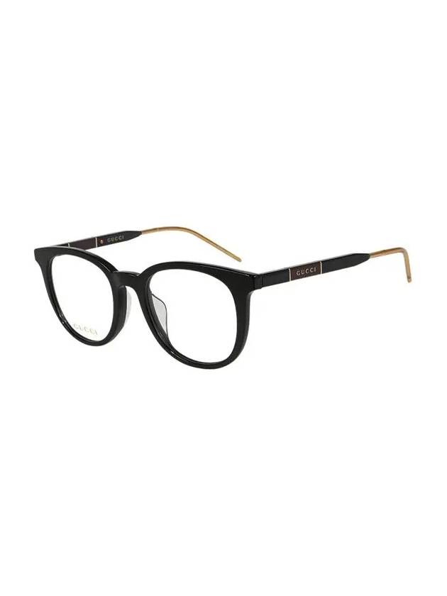 Eyewear Round Acetate Eyeglasses Black - GUCCI - BALAAN 4