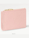 Lisa Monogram Leather Half Wallet Pink - LOUIS VUITTON - BALAAN 4