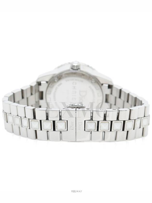 Crystal Watch Steel White Cubic CD112112 - DIOR - BALAAN 2