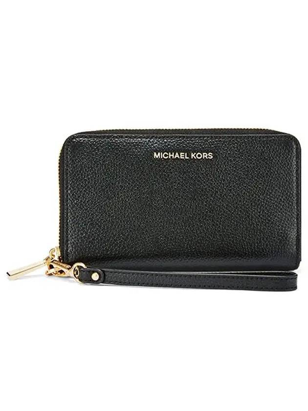 Jet Set Phone Case Long Wallet Black - MICHAEL KORS - BALAAN 3