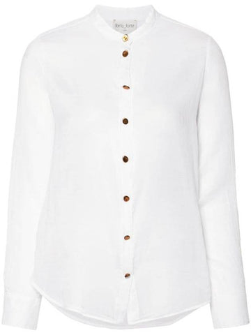 Forte_Forte Voile Collar Shirt Sculture Buttons - FORTE FORTE - BALAAN 1