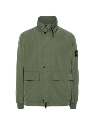 Compass Badge Jacket Dark Green - STONE ISLAND - BALAAN 1