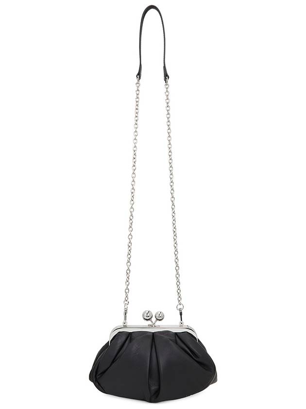 Prati Chain Shoulder Bag Black - MAX MARA - BALAAN 7