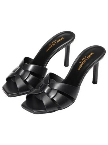 Tribute Heel Mule Women s Shoes - SAINT LAURENT - BALAAN 1