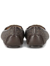 Lillie Logo Moccasin Flat Shoes Shoes Brown - MICHAEL KORS - BALAAN 6