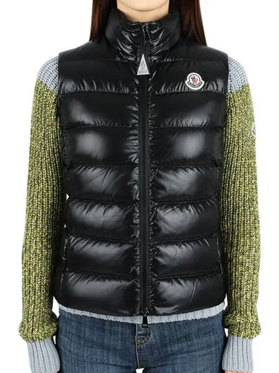 Ghany Down Vest Black - MONCLER - BALAAN 2