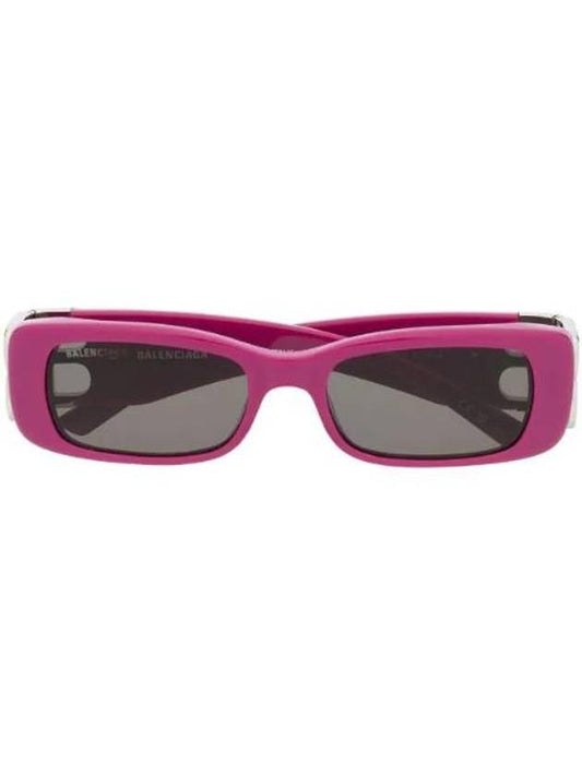 Eyewear Crystal Decorated Square Frame Sunglasses BB0096S - BALENCIAGA - BALAAN 1