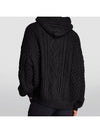 Essential Cable Knit Hooded Black Women - FEAR OF GOD ESSENTIALS - BALAAN 4