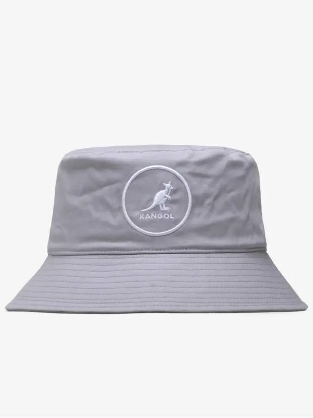 Cotton bucket hat light gray K2117SP - KANGOL - BALAAN 1