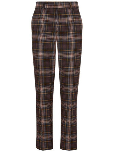 Fendi Trousers Brown - FENDI - BALAAN 1