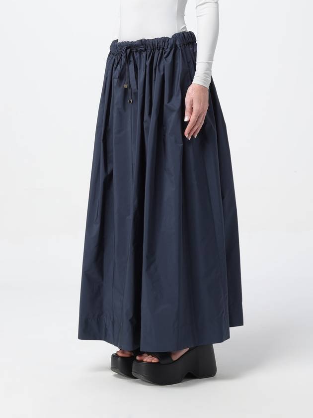 Claire Skirt Pleated Skirt Navy - S MAX MARA - BALAAN 4