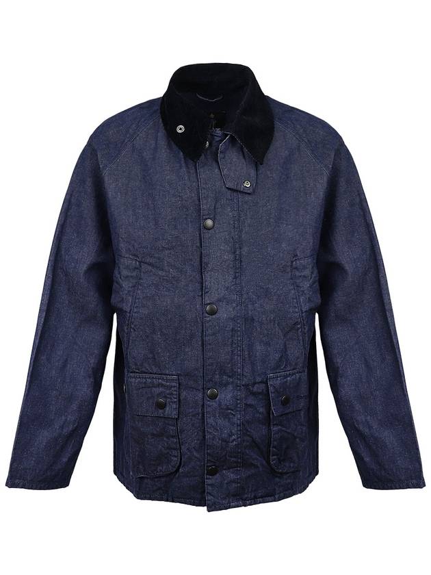 Bedale Denim Jacket Navy - BARBOUR - BALAAN 2