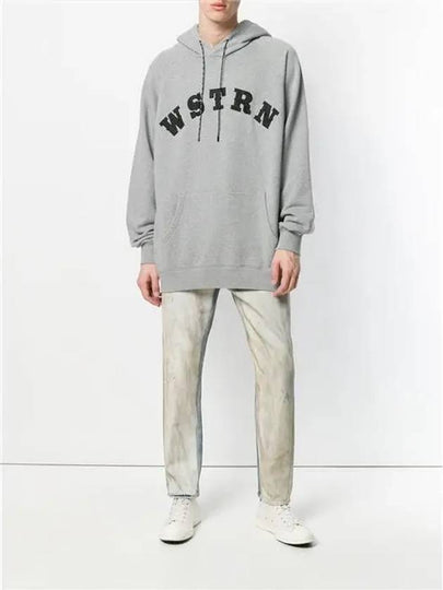 Slogan Hooded Sweatshirt G32MP557 A2 - GOLDEN GOOSE - BALAAN 2