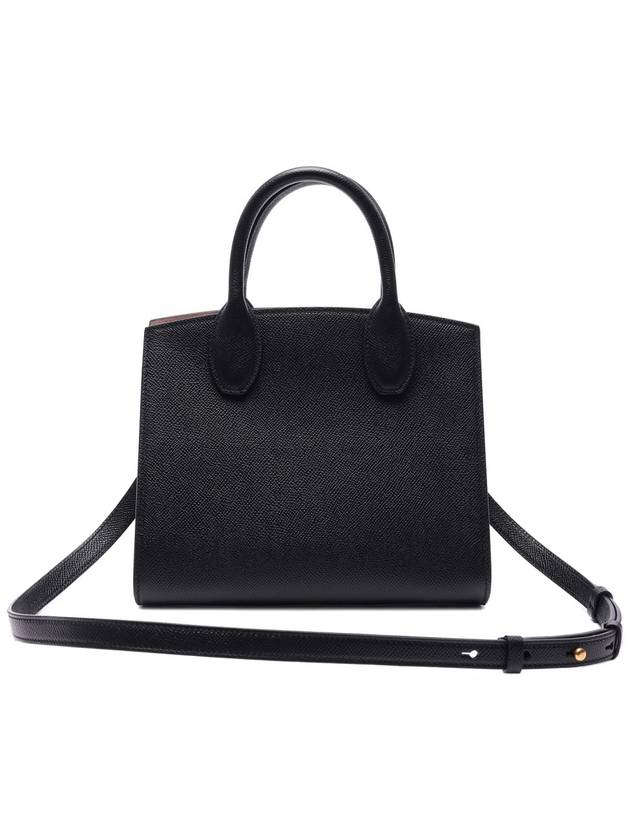 Gancini Studio Box Tote Bag Black Bonbon - SALVATORE FERRAGAMO - BALAAN 5