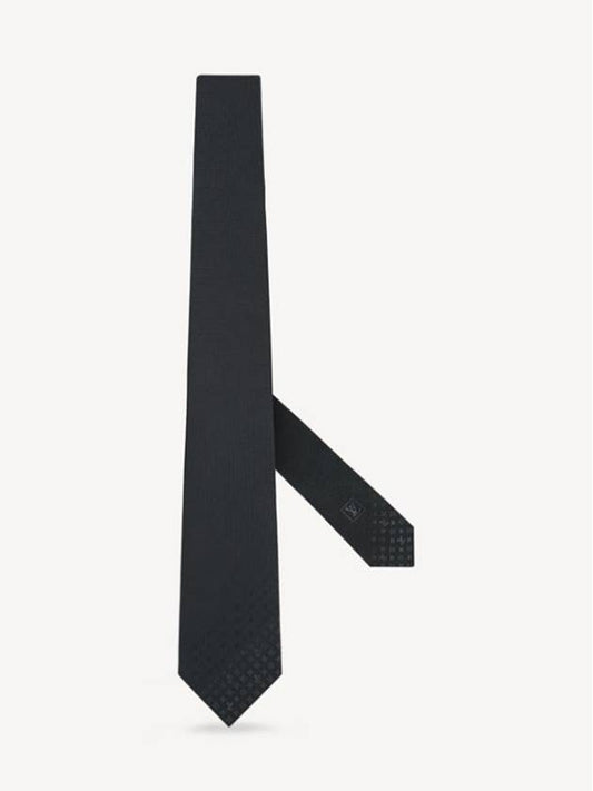 Monogram Gradient Necktie Grey - LOUIS VUITTON - BALAAN 2