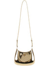 Cleo Brushed Shoulder Bag Gold - PRADA - BALAAN 4