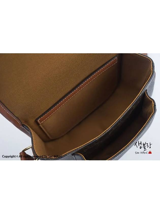 Triomphe Medium Folco Cross Bag Tan - CELINE - BALAAN 11