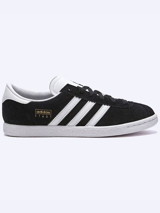 Stadt Low Top Sneakers Black White - ADIDAS - BALAAN 3