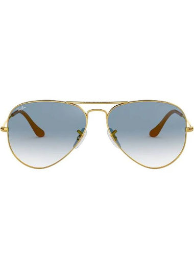 Eyewear Classic Aviator Sunglasses Green - RAY-BAN - BALAAN 1