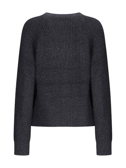 RELAXED CUT RIBBED CARDIGAN - CALVIN KLEIN - BALAAN 2