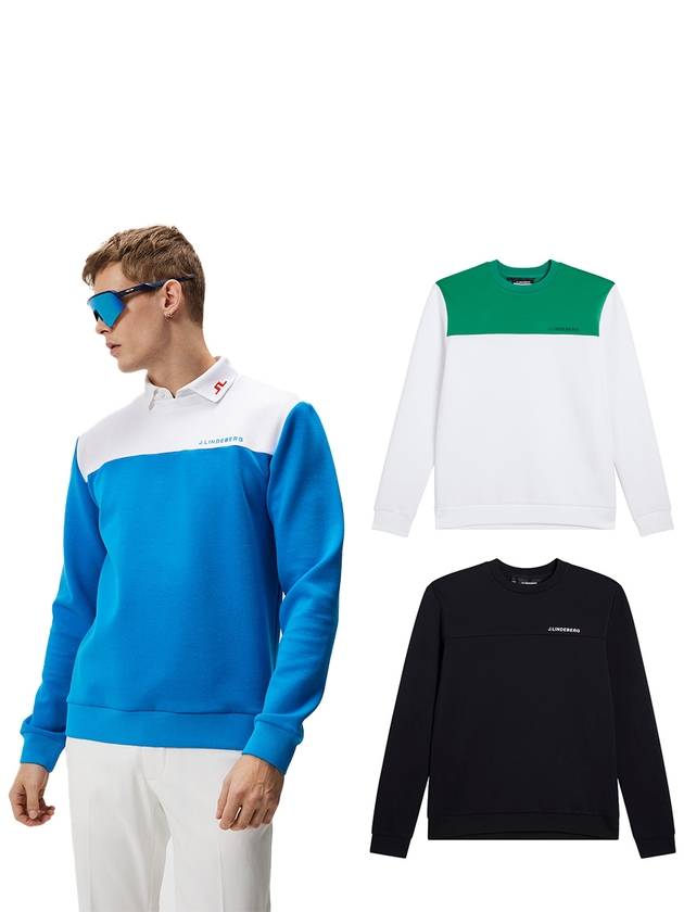 Jeff Crew Neck AMJS07967 - J.LINDEBERG - BALAAN 1