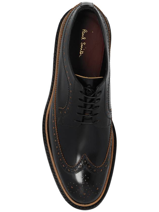 Paul Smith Leather Shoes Of 'derby' Type, Men's, Black - PAUL SMITH - BALAAN 6