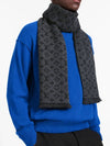 Monogram Classic Scarf Charcoal Grey - LOUIS VUITTON - BALAAN 4