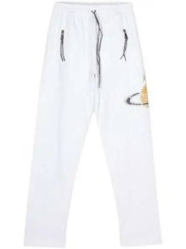 Time Machine Football Cotton Straight Pants White - VIVIENNE WESTWOOD - BALAAN 2