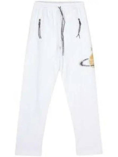 Time Machine Football Cotton Straight Pants White - VIVIENNE WESTWOOD - BALAAN 2