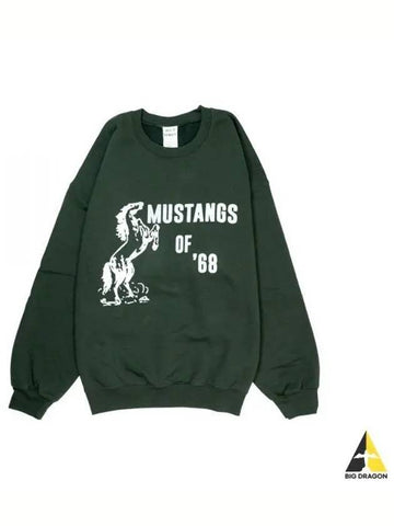 FG MUSTANGS FOREST printed sweatshirt - WILD DONKEY - BALAAN 1