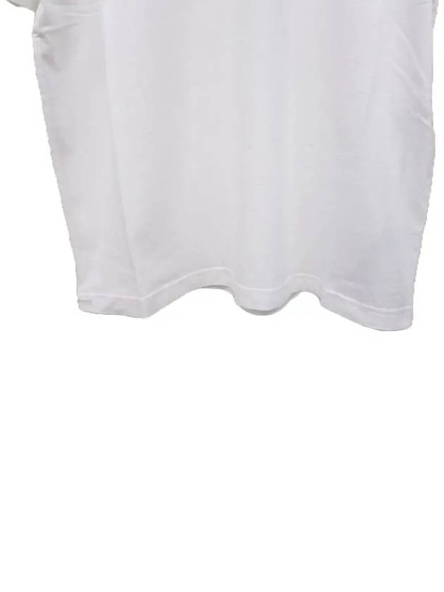 Back Logo Short Sleeve T-Shirt White - BALENCIAGA - BALAAN 4