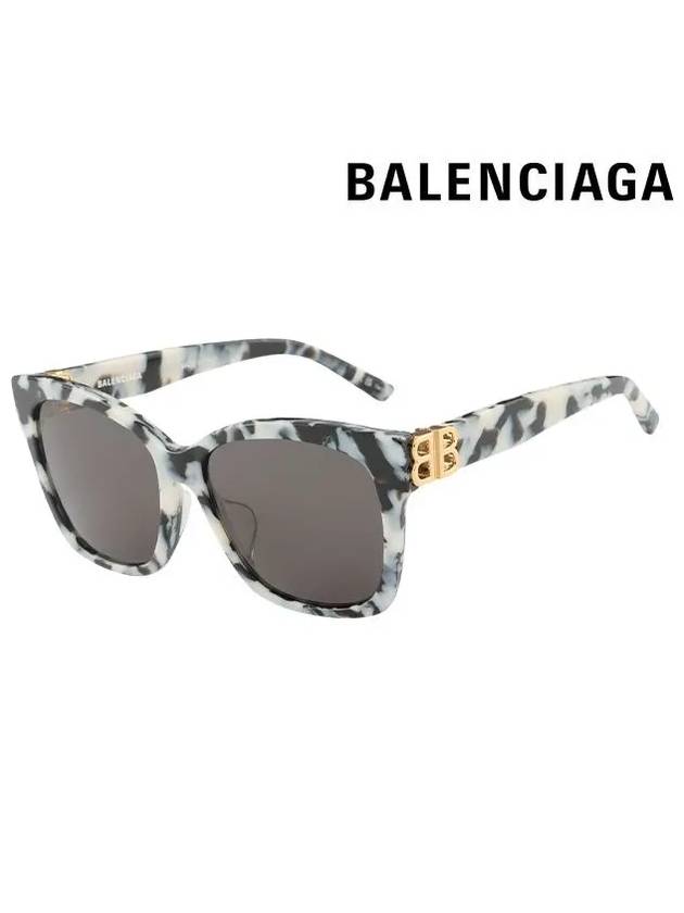 BB Temple Cat Eyes Sunglasses Black Grey - BALENCIAGA - BALAAN 3